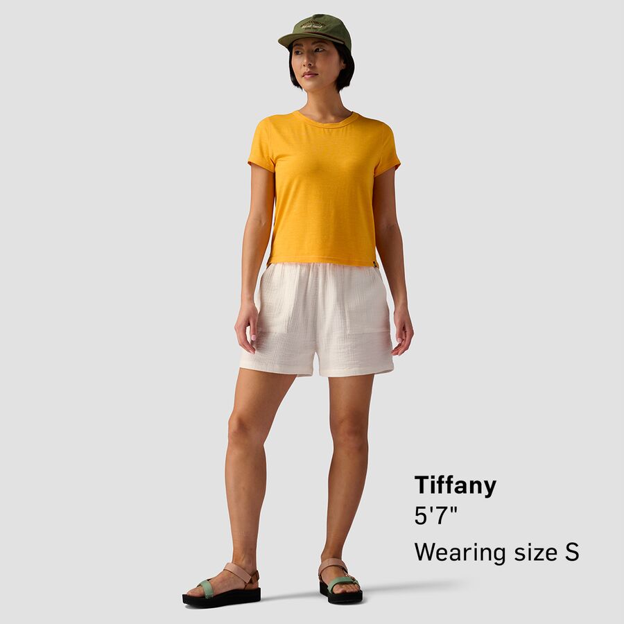 Backcountry Destination Crew Top - Women's Artisan's Gold