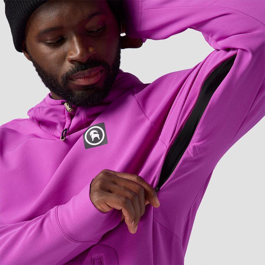 Backcountry Destination Softshell Fleece Hoodie - Men's Cactus Flower