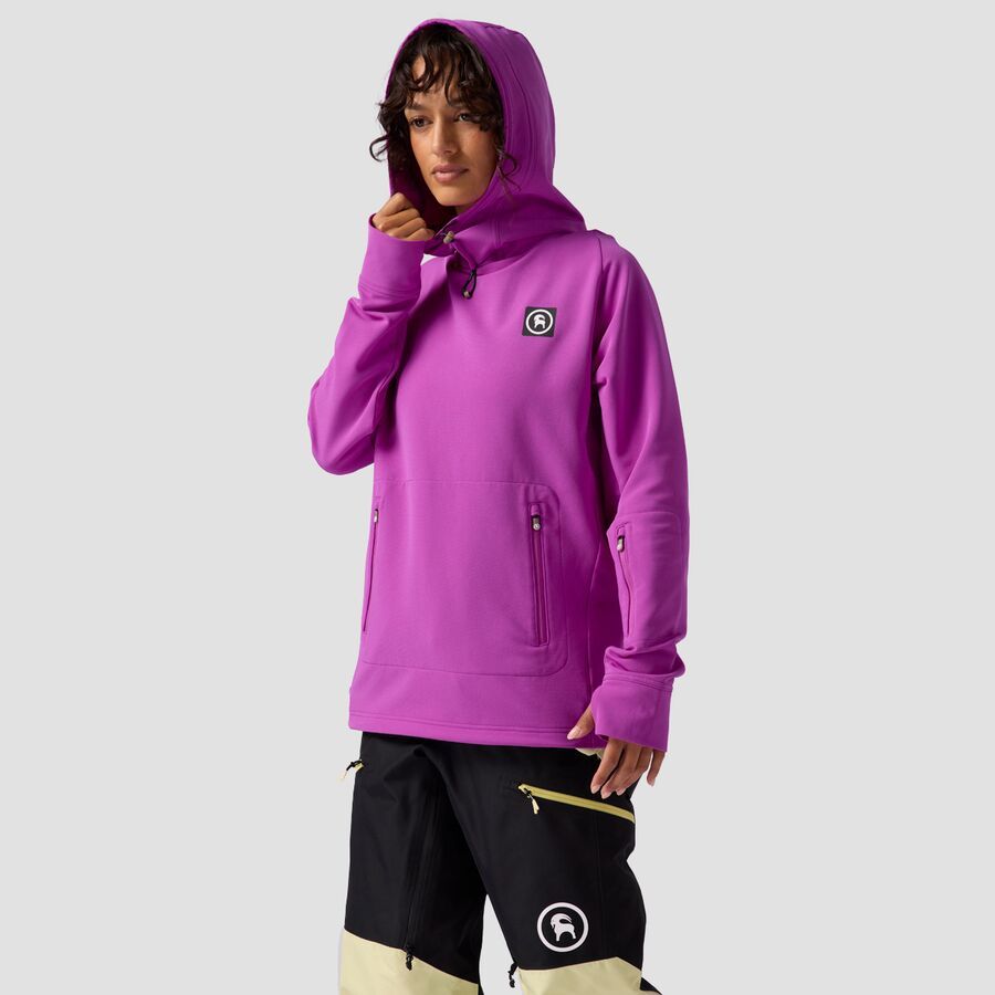 Backcountry Destination Softshell Fleece Hoodie - Women's Cactus Flower