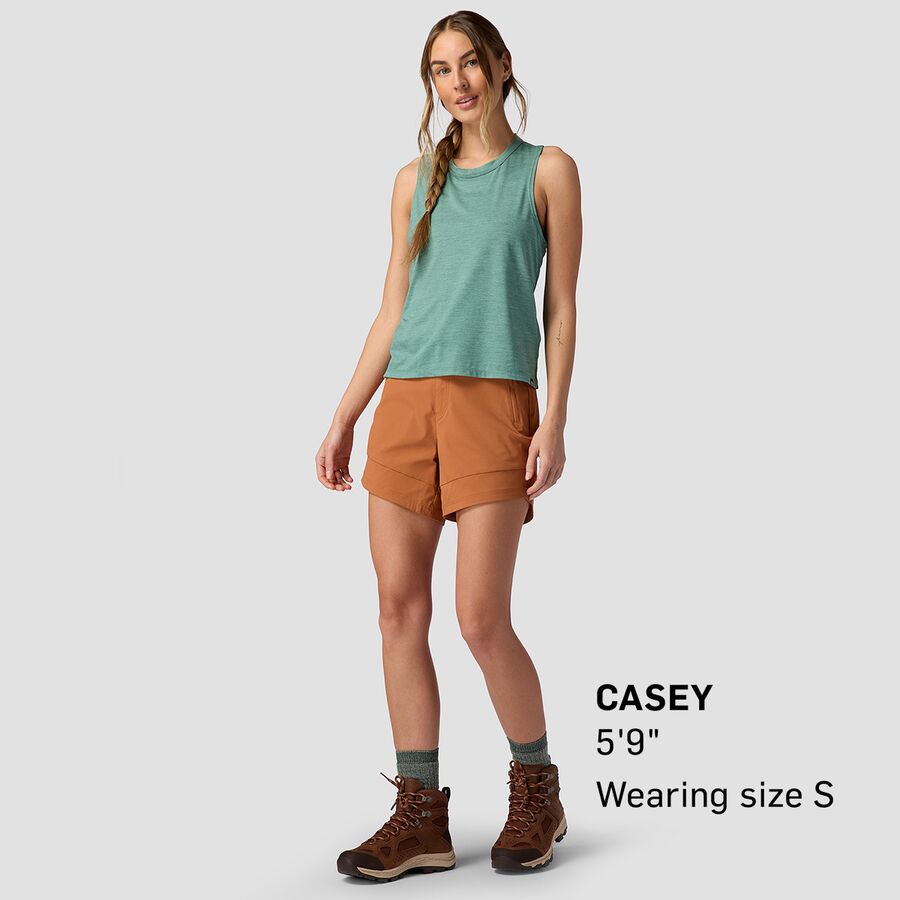 Backcountry Destination Tank Top - Women's Oil Blue