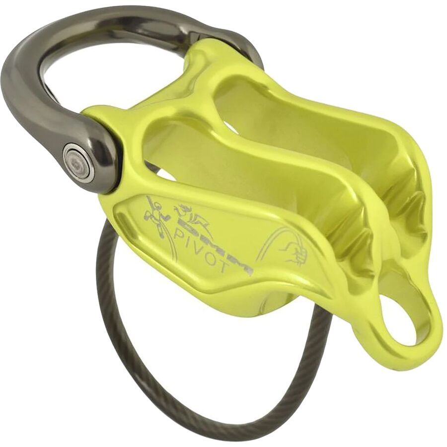 DMM Pivot Belay Device Lime