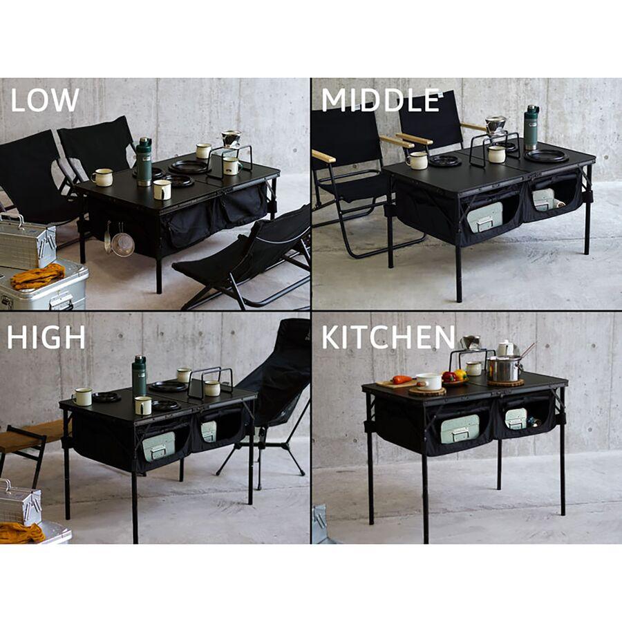 DOD Outdoors Good Luck Table Black