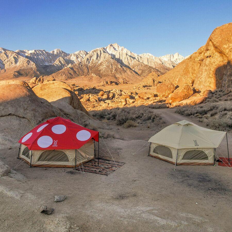 DOD Outdoors Kinoko Mushroom Tent Red