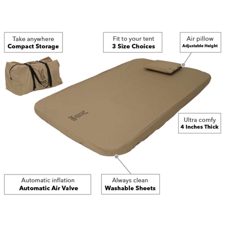 DOD Outdoors Soto Sleeping Pad Tan