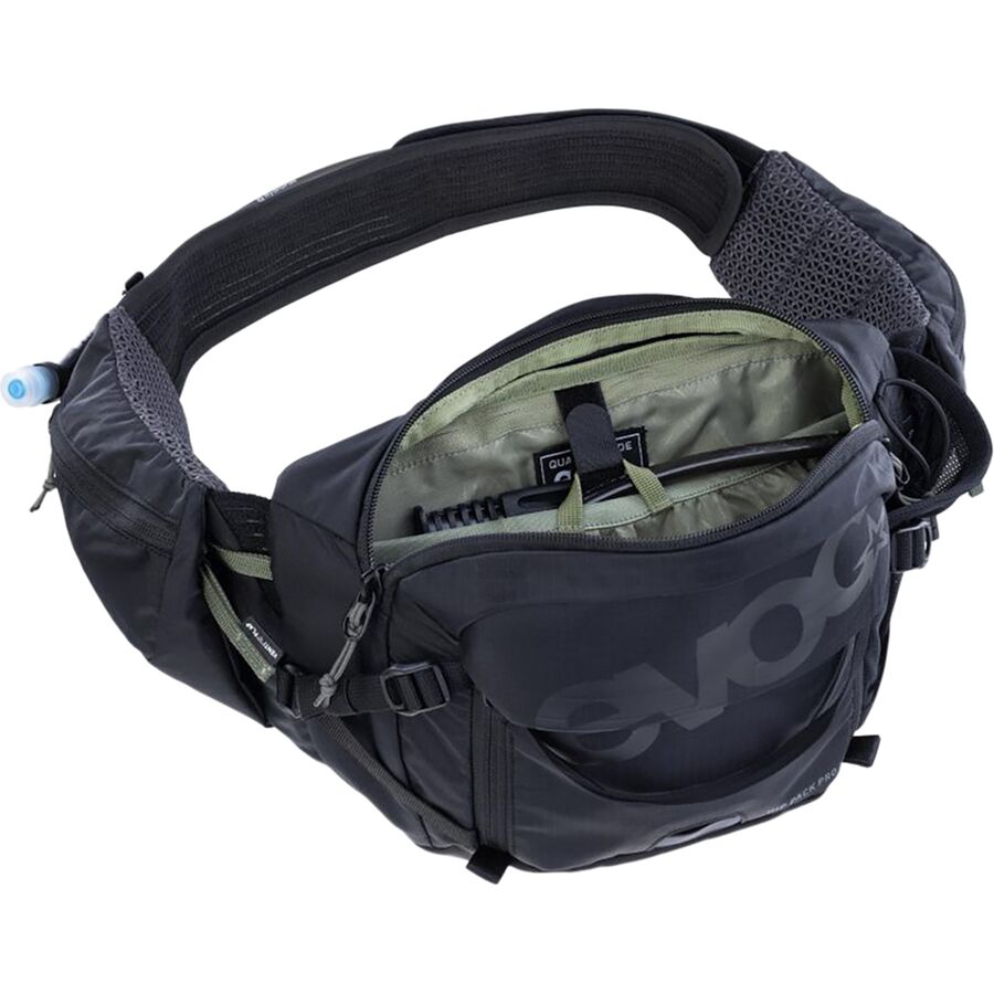 Evoc Hip Pack Pro 3 + 1.5L Bladder Black