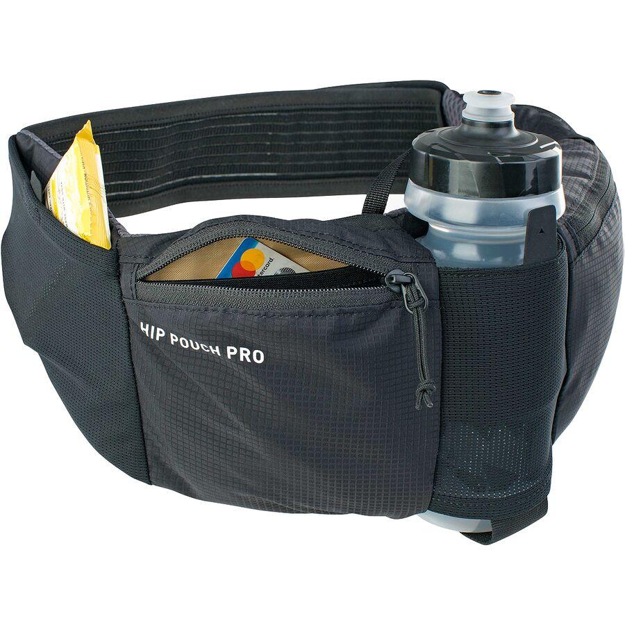 Evoc Hip Pouch Pro + Bottle Black