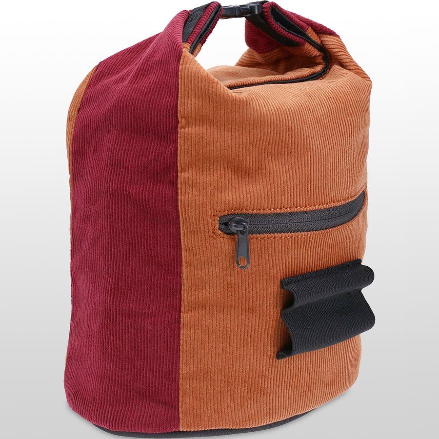 Evolv Corduroy Chalk Bucket Brown / Ruby