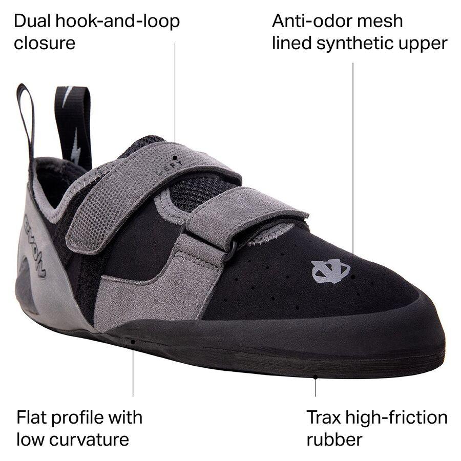 Evolv Defy Climbing Shoe Black/Gray