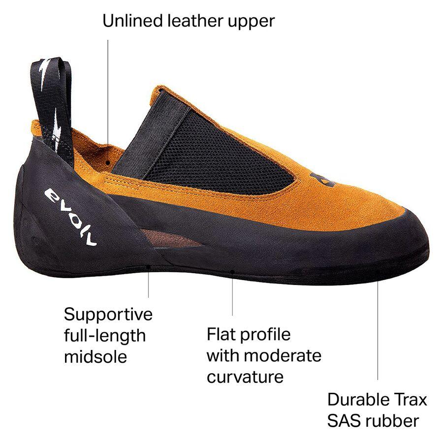 Evolv Rave Climbing Shoe Golden Yam