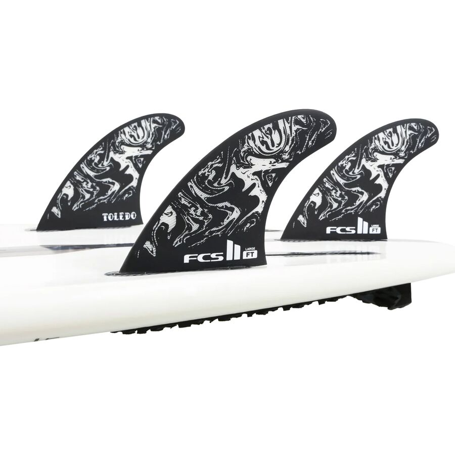FCS II FT PC Fin Black/White
