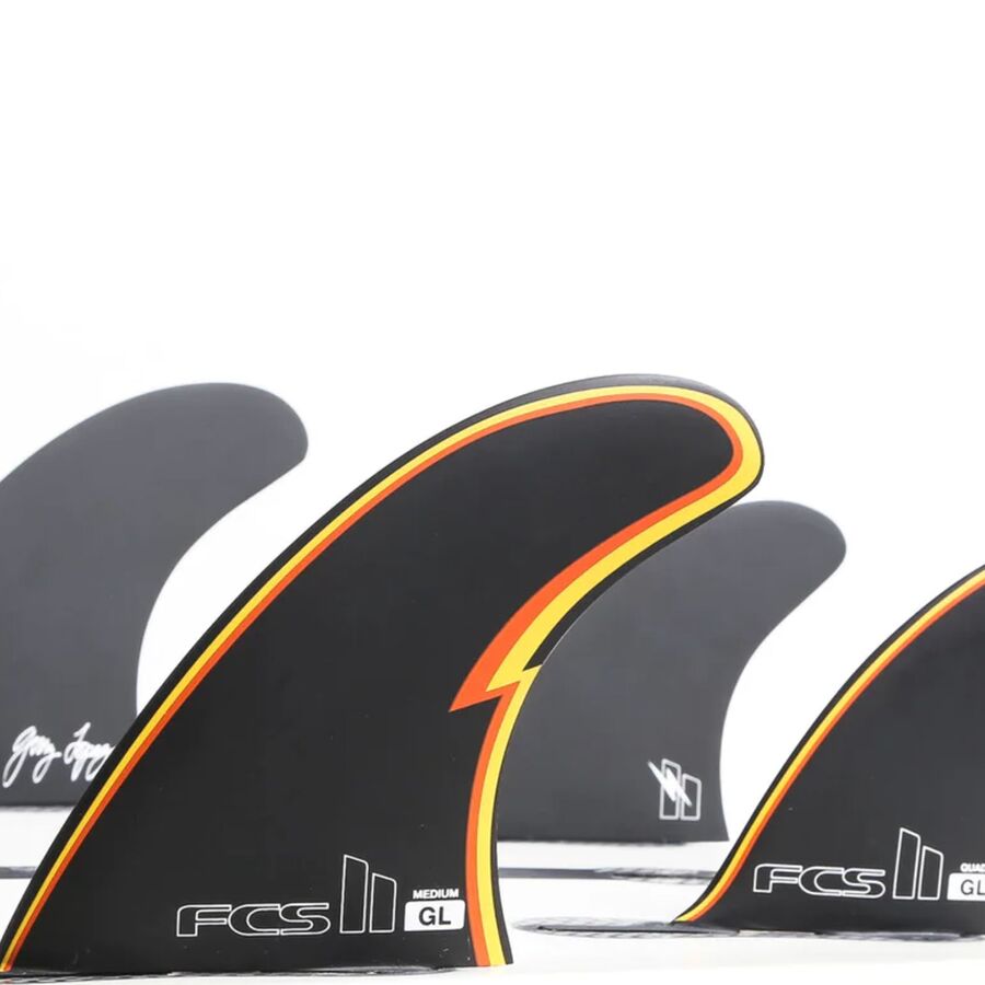 FCS II GL PC Tri-Quad Fin Black