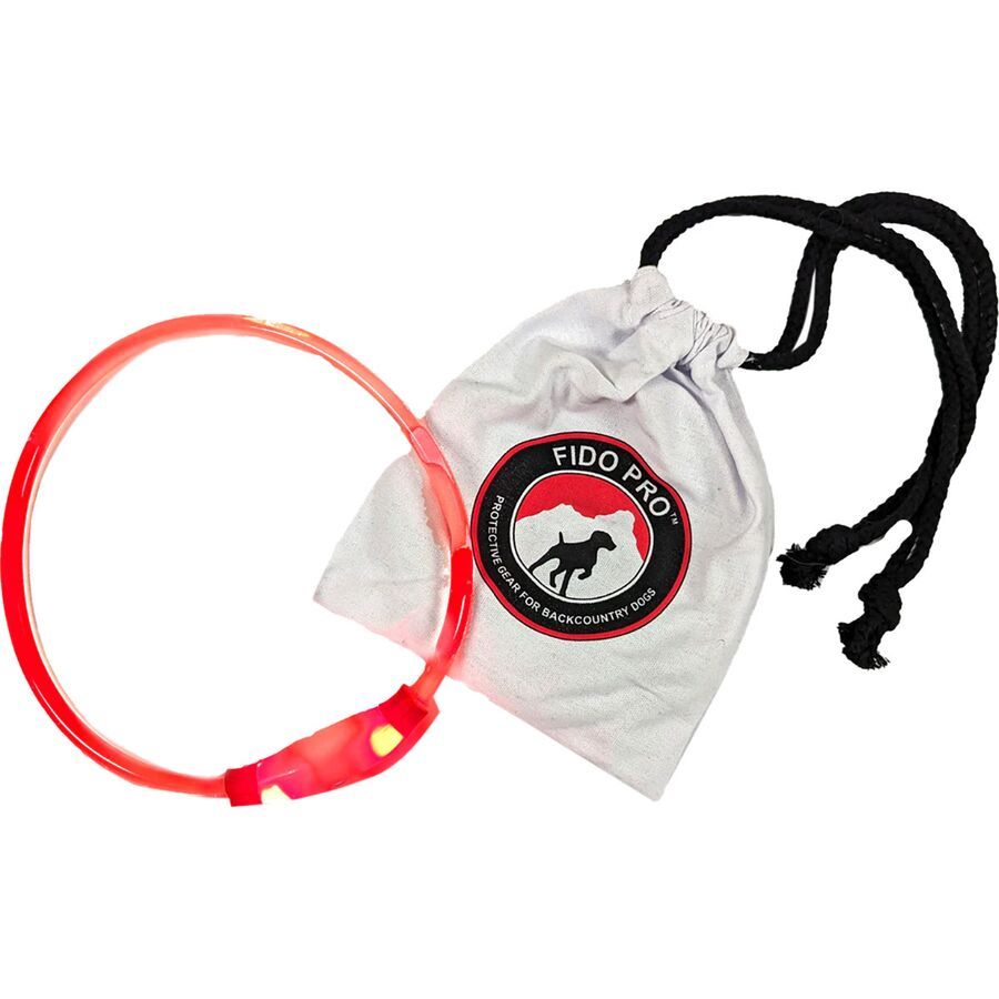Fido Pro LED Collar Red