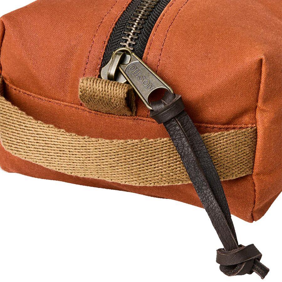 Filson Tin Cloth Travel Kit Rust