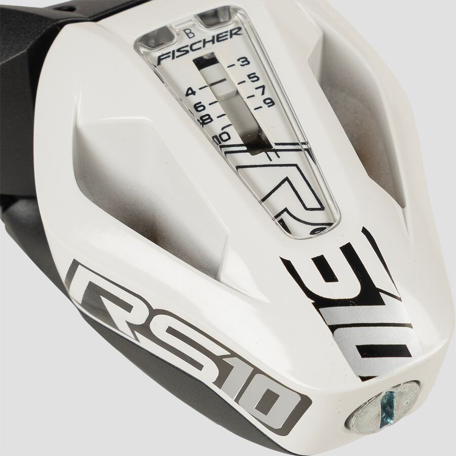 Fischer Rs 10 Ski Bindings White/Black