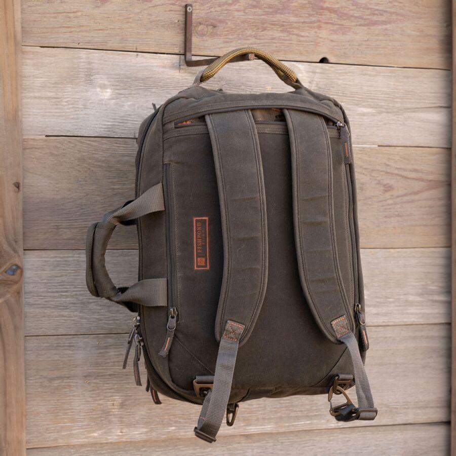 Fishpond Boulder Briefcase Peat Moss