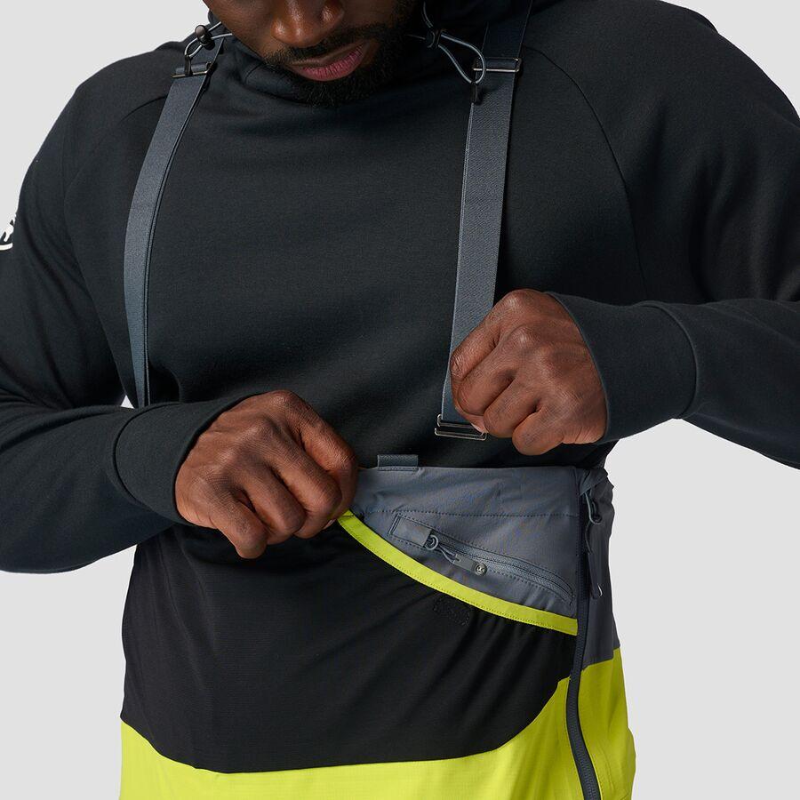 Backcountry GORE-TEX WINDSTOPPER Hybrid Touring Bib Pant - Men's Lime Punch