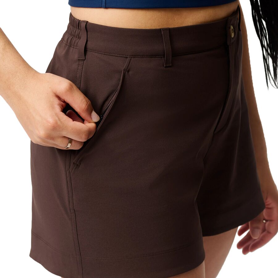 Hikerkind Trail Short - Women's Garnet