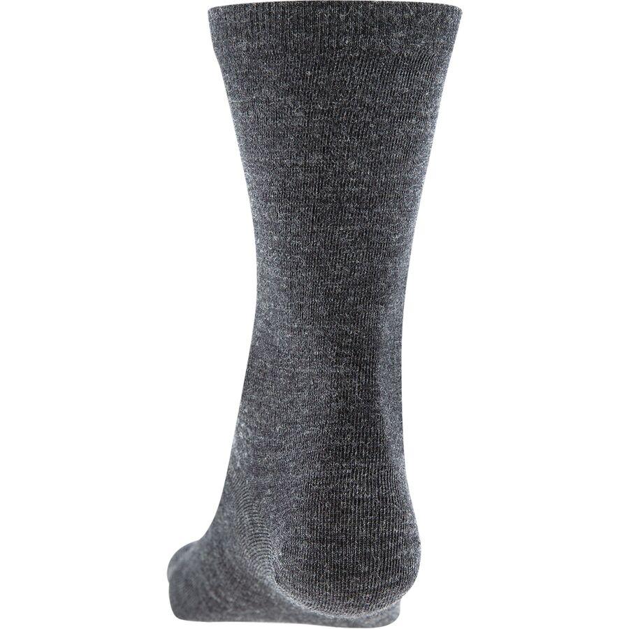 Injinji Liner Wool Crew Sock Slate