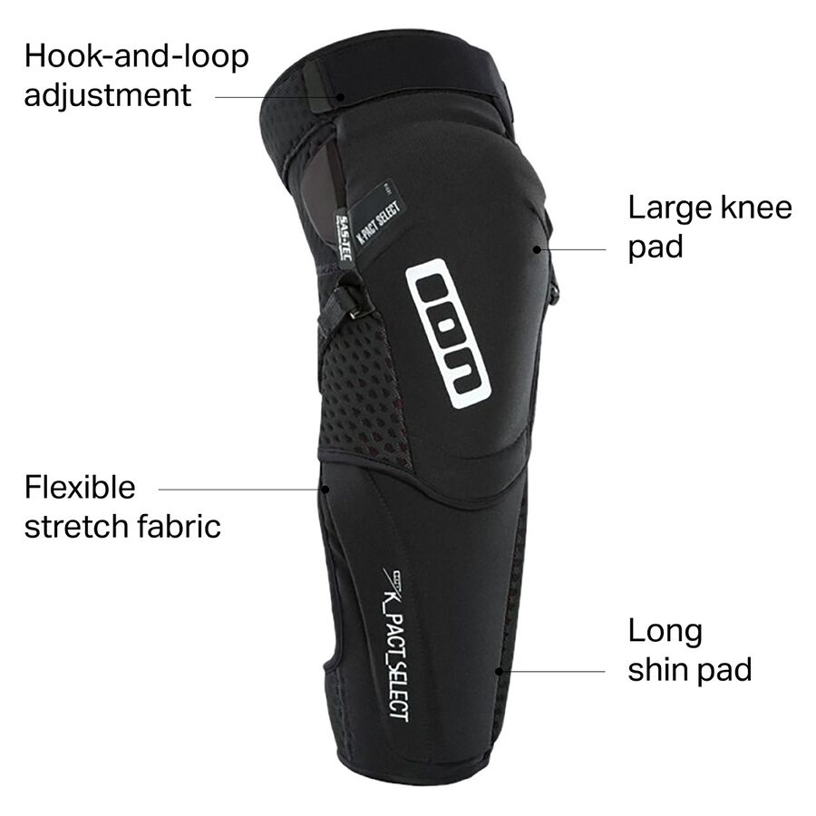 ION K-Pact Select Knee Pad Black