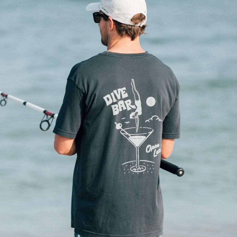 Jetty Dive Bar T-Shirt - Men's Black