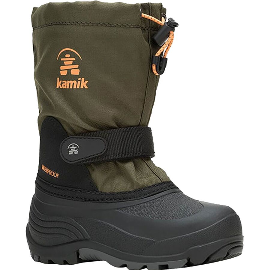 Kamik Waterbug 5 Boot - Boys' Dark Olive2
