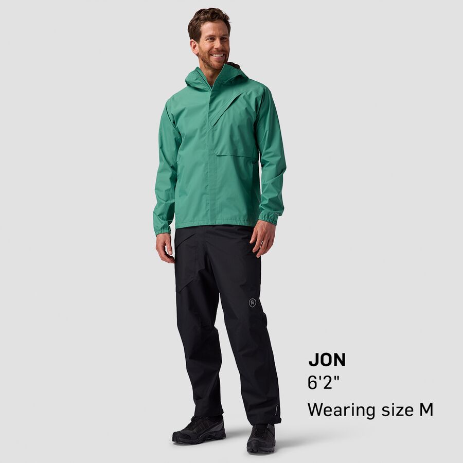 Backcountry Kanarra 2.5L Rain Jacket - Men's Gearhead Green