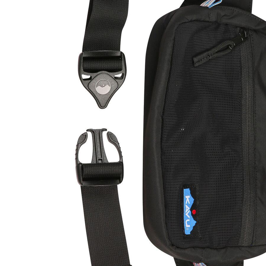 KAVU Cattle Point Sling Bag Black