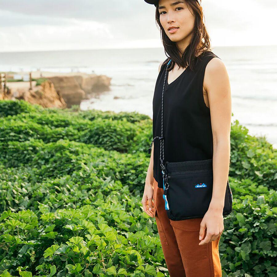 KAVU Seashore Crossbody Bag Black