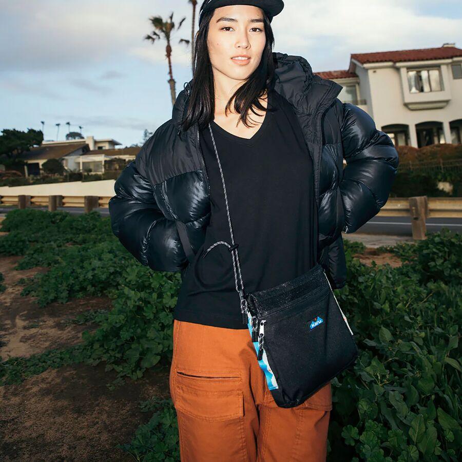 KAVU Seashore Crossbody Bag Black