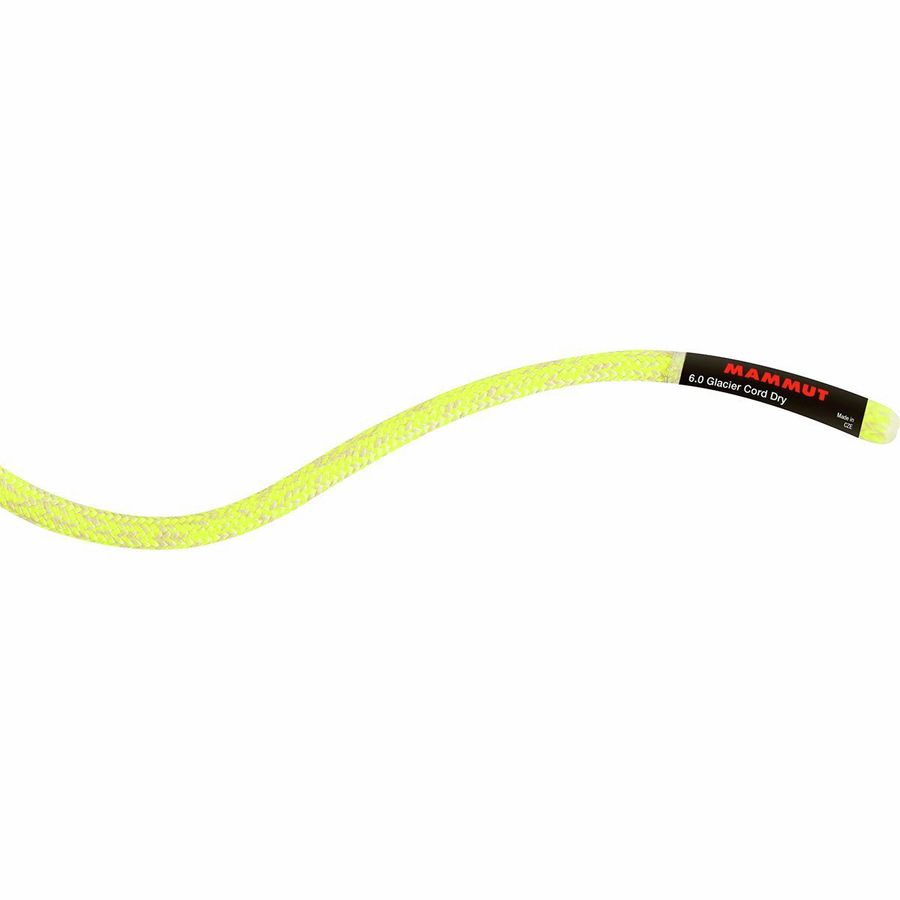 Mammut Glacier Dry Cord - 6mm Yellow