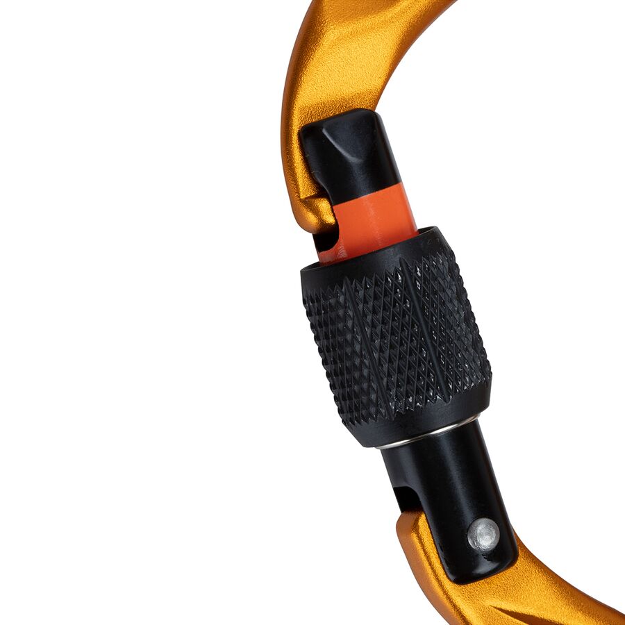 Mammut Sender Screwgate Carabiner Gold