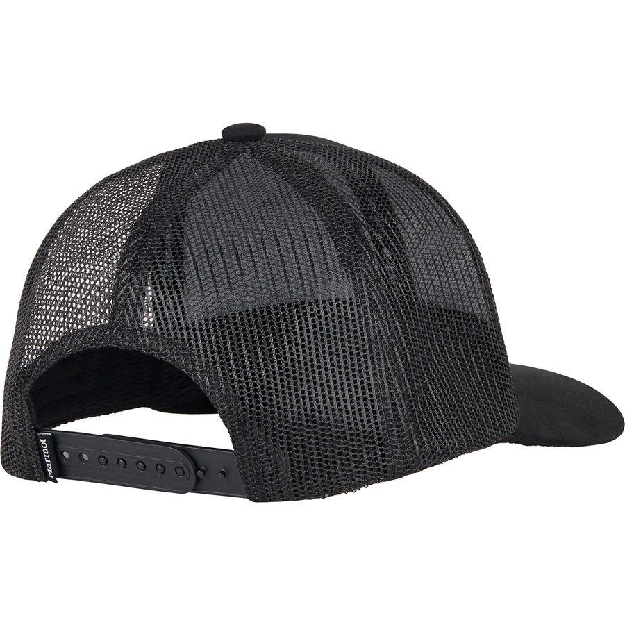 Marmot Retro Trucker Hat Black/Black