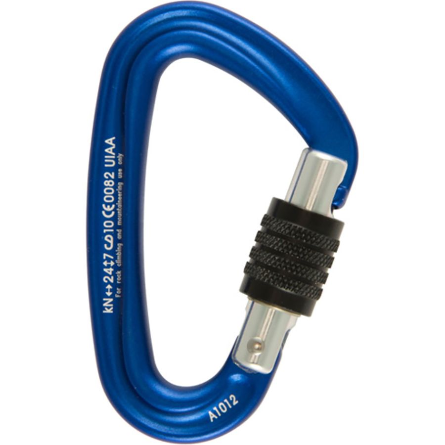 Metolius Bravo Locking Carabiner Blue