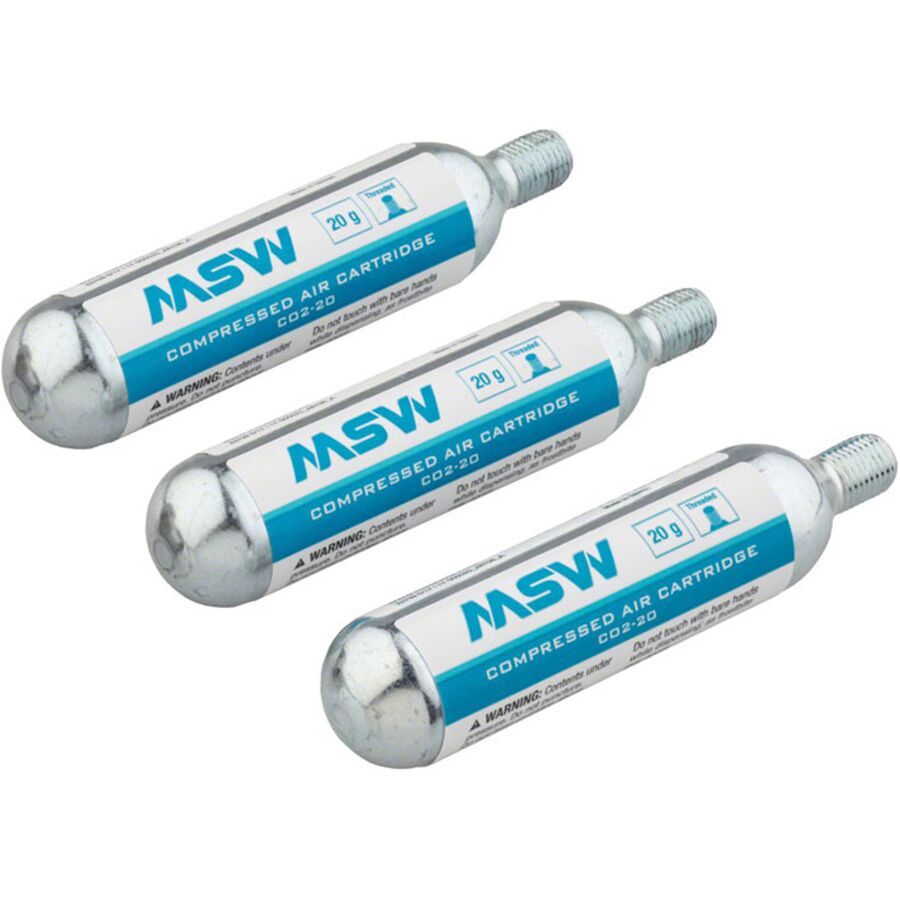 MSW CO2 Catridge - 3-Pack