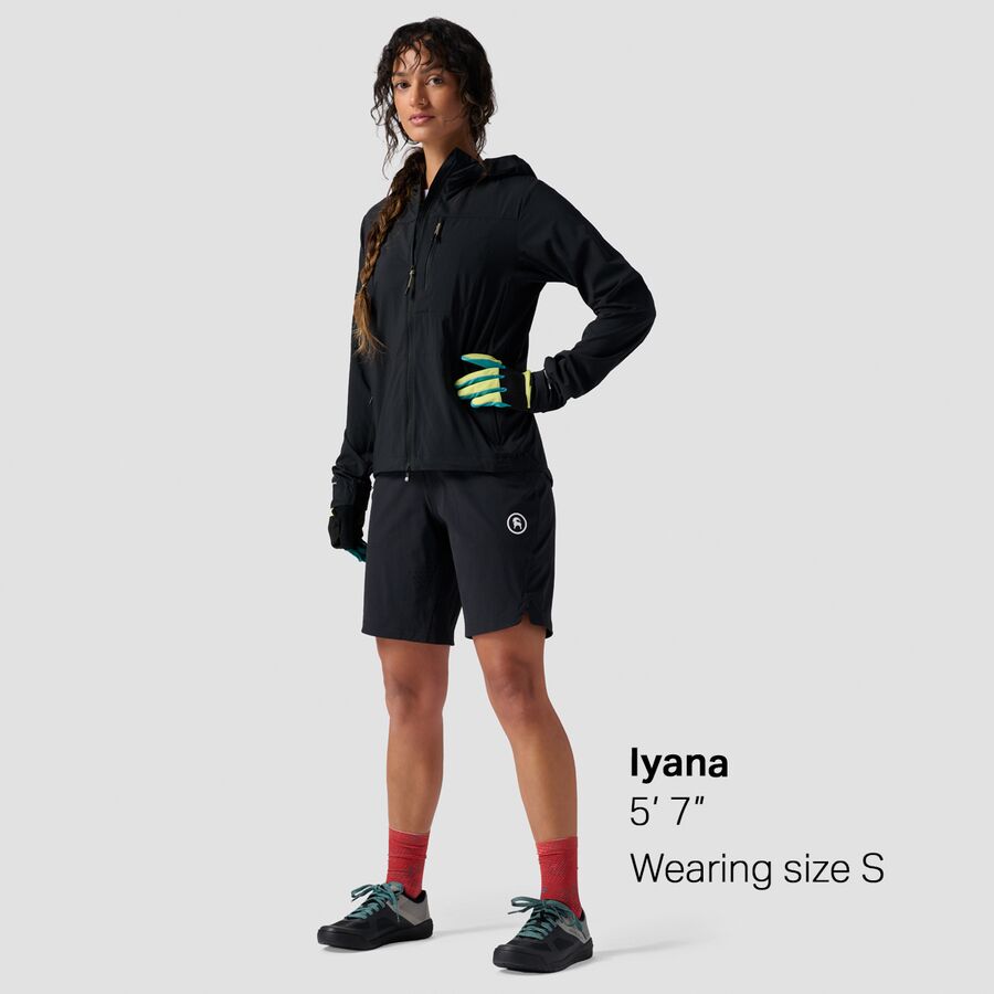 Backcountry MTN Air Hooded Jacket - Women's Black