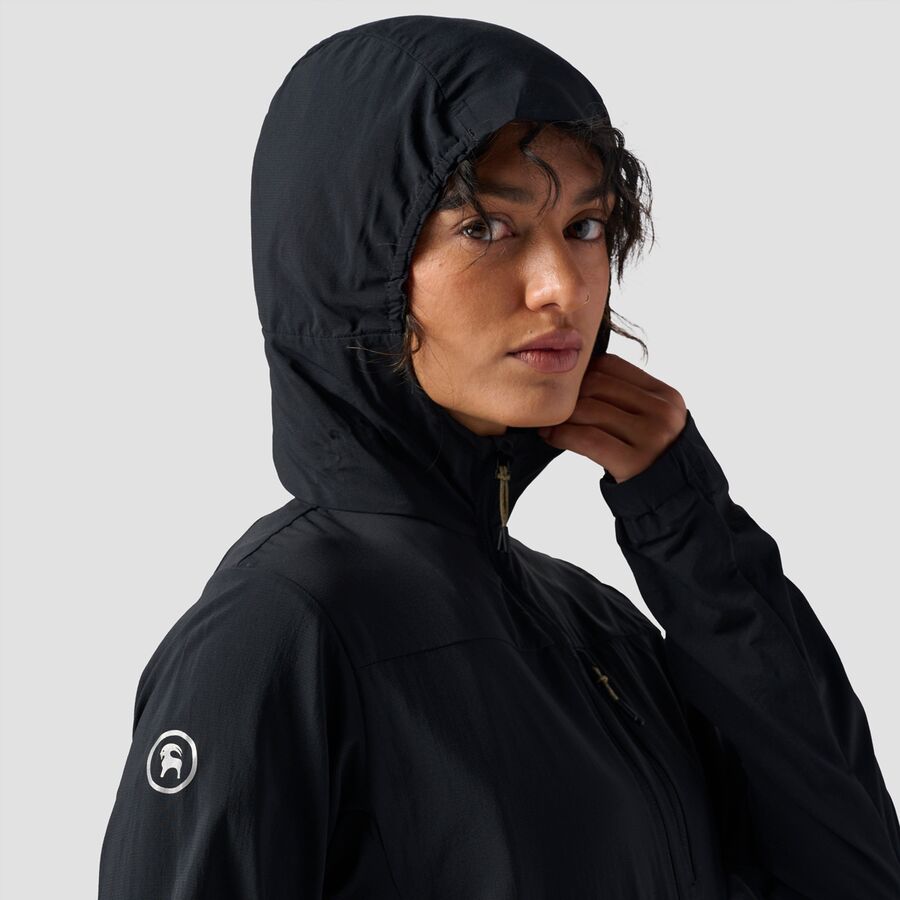 Backcountry MTN Air Hooded Jacket - Women's Black