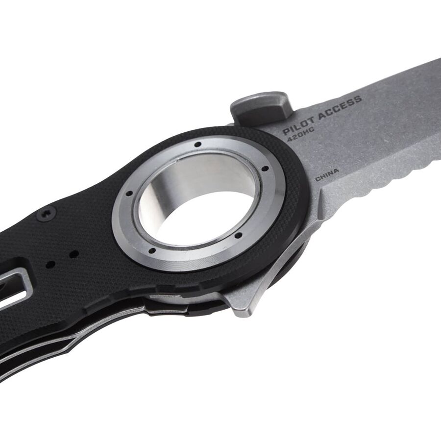 NRS Pilot Access Folding Knife Black