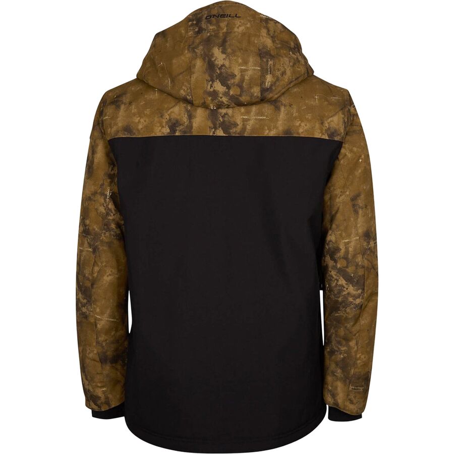 O'Neill Texture Jacket - Men's Beige Aop