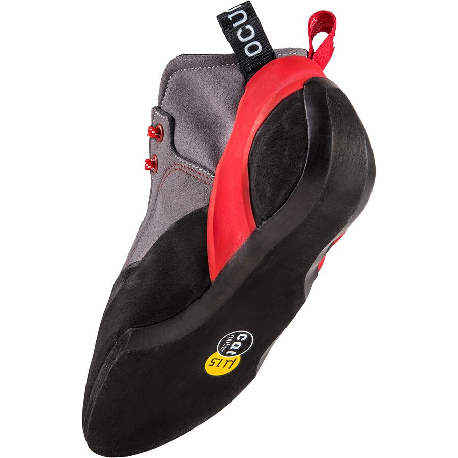 Ocun Jett Crack Climbing Shoe Grey/Red