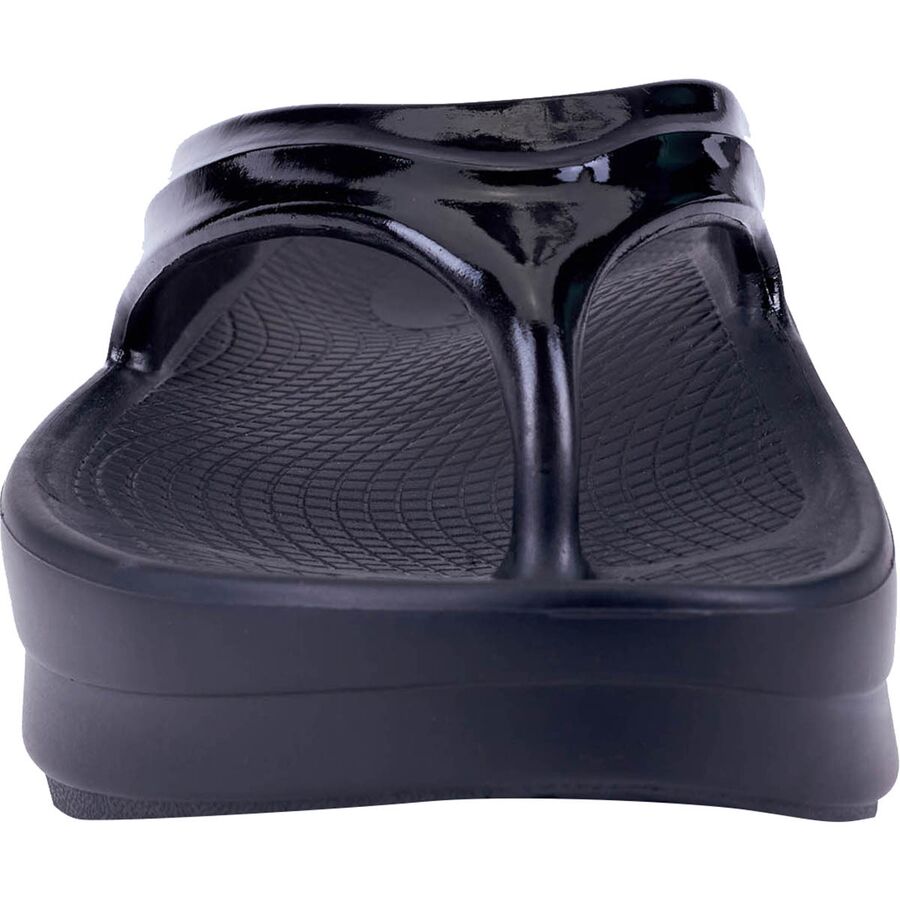 Oofos OOmega Thong - Women's Black