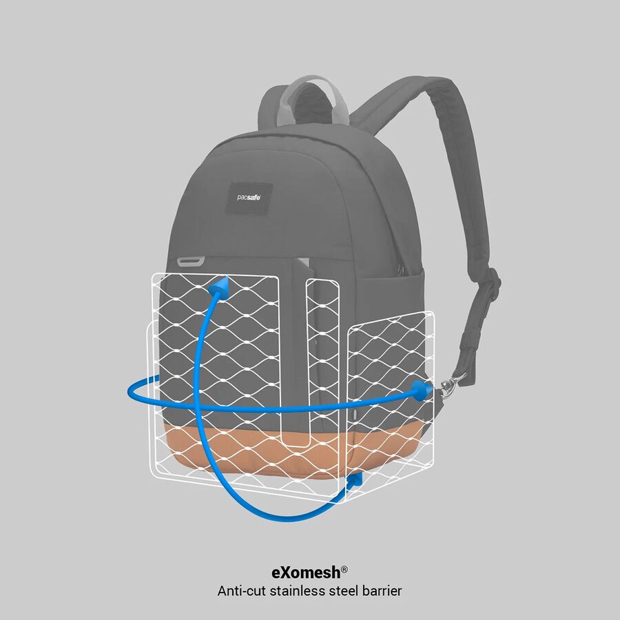 Pacsafe Go 15L Backpack Jet Black