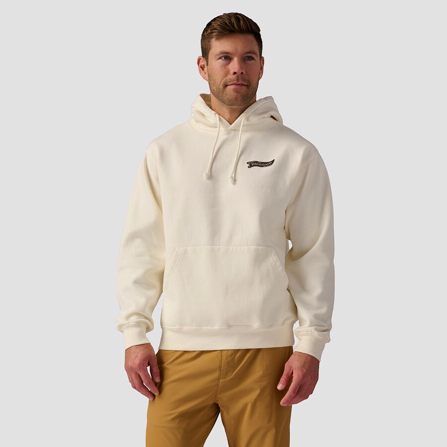 Backcountry Palo Alto Poster Hoodie Vintage White