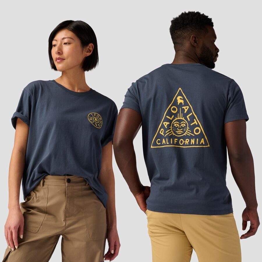 Backcountry Palo Alto Pyramid T-Shirt Baltic Blue