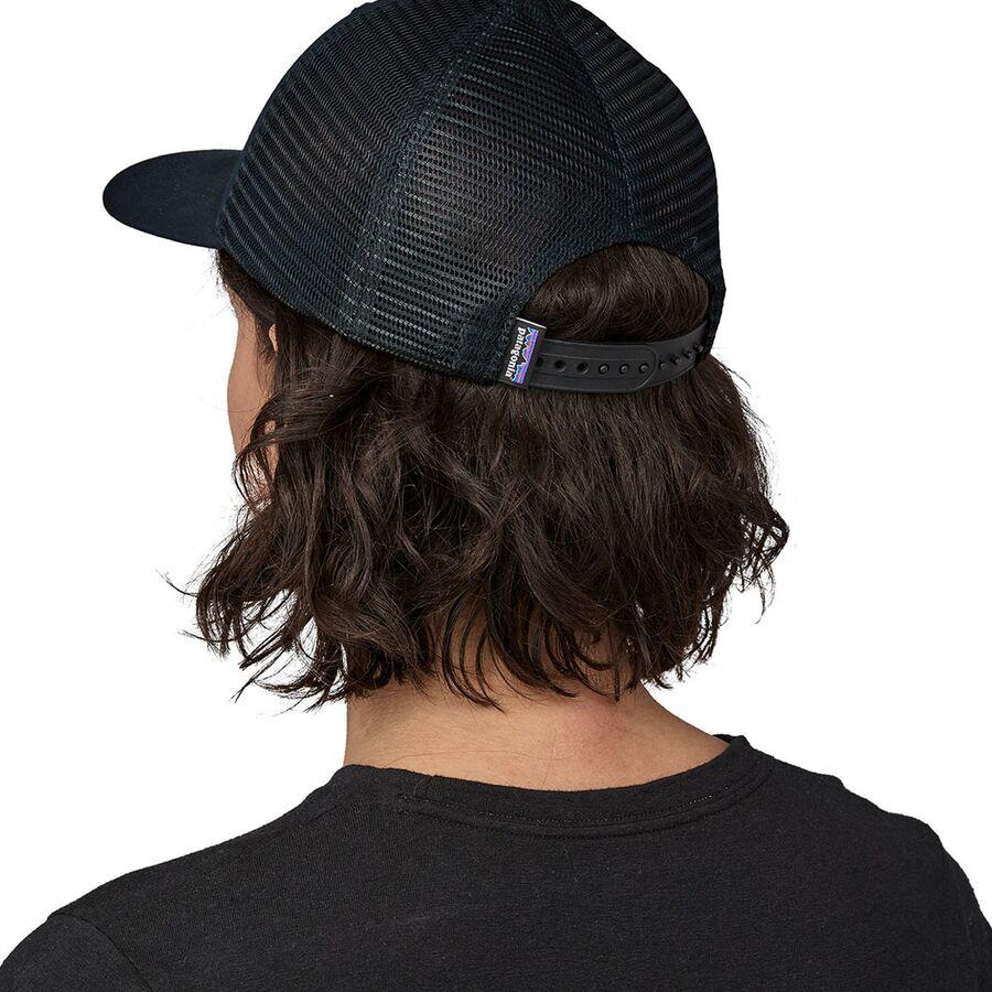 Patagonia P6 LoPro Trucker Hat Black