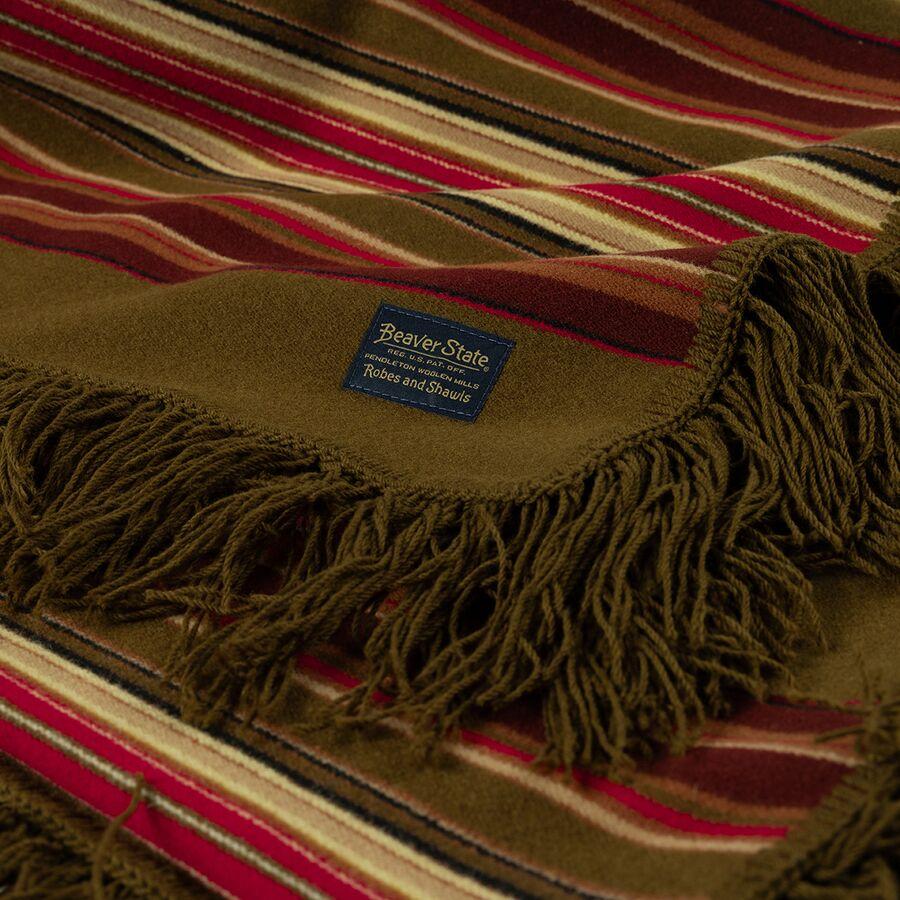 Pendleton Jacquard Shawl Fairfax Olive