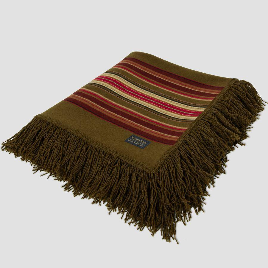 Pendleton Jacquard Shawl Fairfax Olive