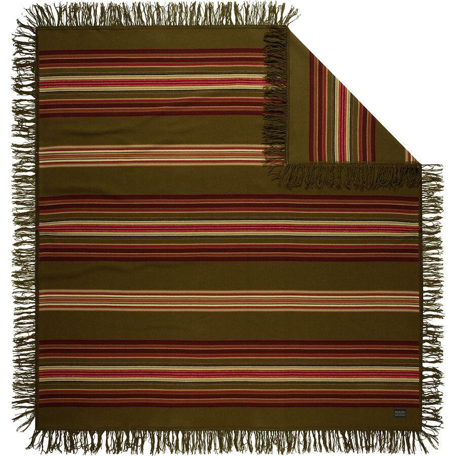 Pendleton Jacquard Shawl Fairfax Olive