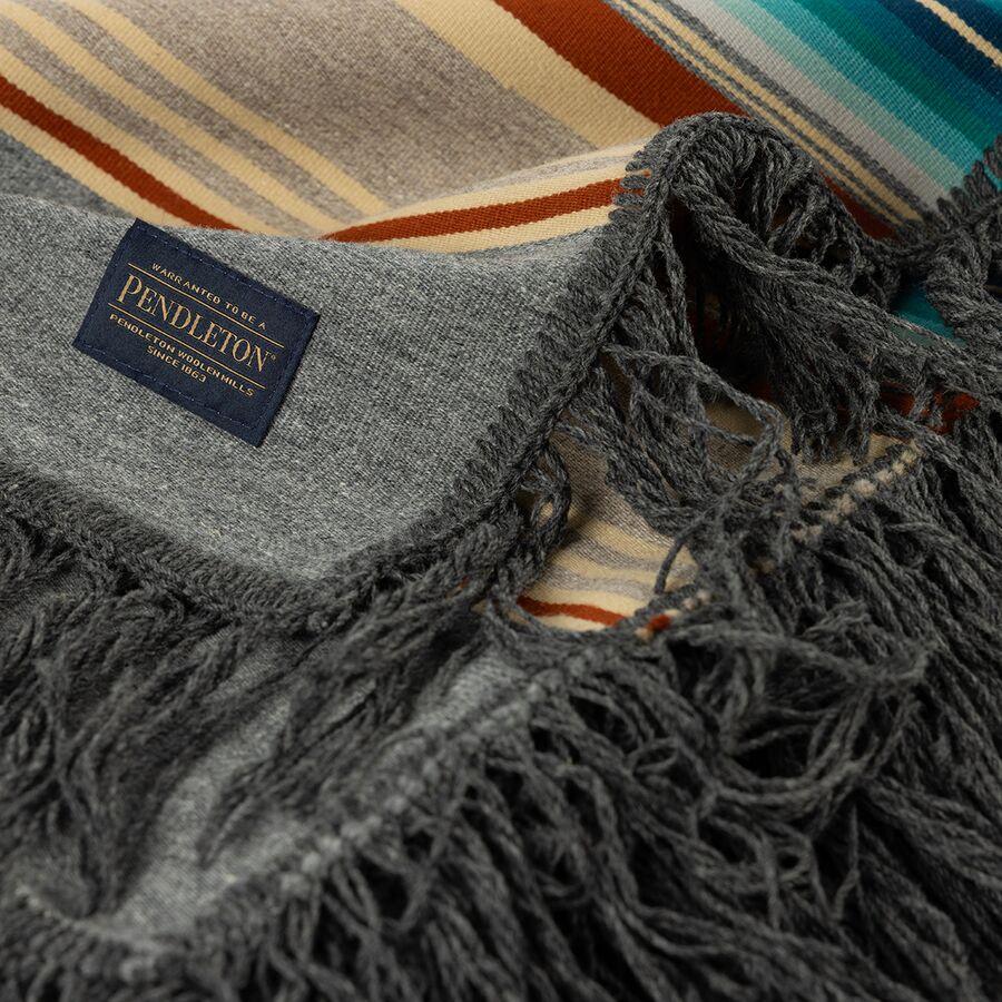 Pendleton Serape Shawl Grey