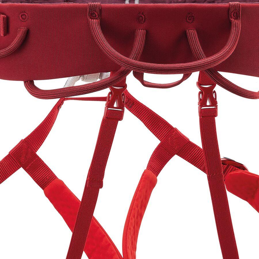 Petzl Adjama Harness Dark Red