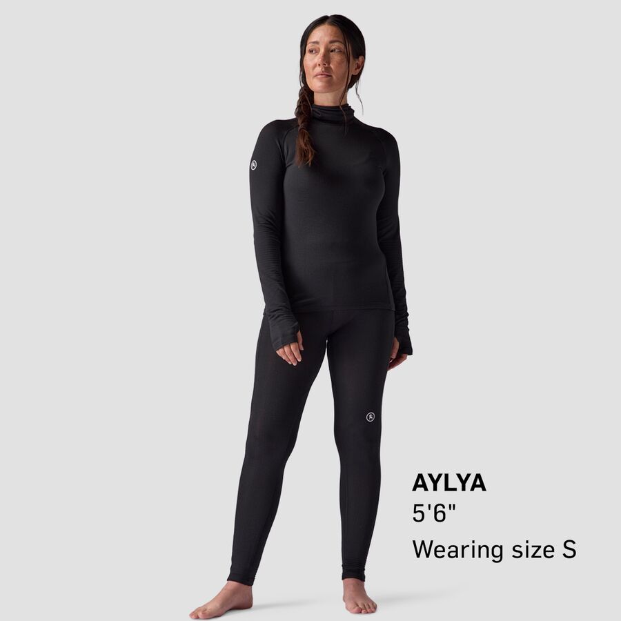 Backcountry Pines Microgrid Ultra-Lt Baselayer Bottom - Women's Black